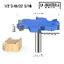 Fresa de Ranurado en “T” de 85 mm (3-11/32″) – Vástago 1/2″ (12,7 mm) – Lengueta 8 mm (15/64″) – Ref: G72