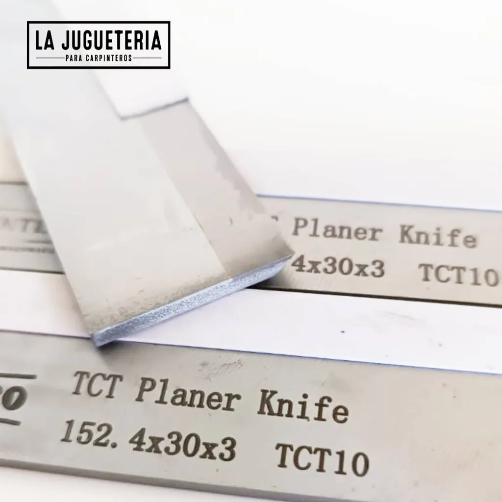 [A2371] [A987] Cuchillas TCT Calzadas para Cepilladoras y canteadoras (Juegos de 3 hojas) 6" Pulgadas x19x3