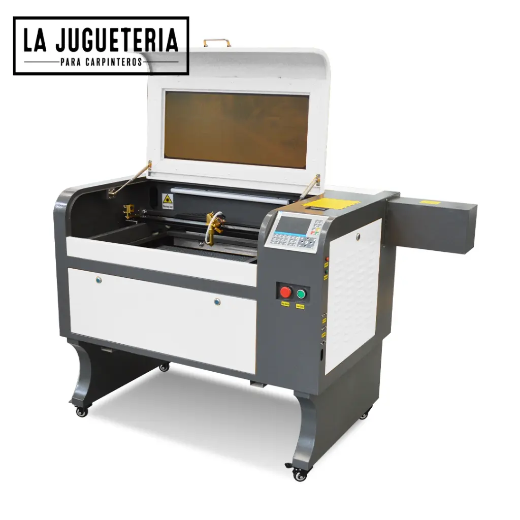 Máquina Láser CO2 100W 6040 con Mesa Motorizada – Alta Precisión para Corte y Grabado
