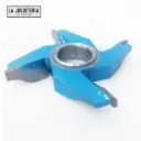 Fresa para Trompo Industrial de pecho paloma 5 pulgadas de alcance y eje de 1 Pulgada 