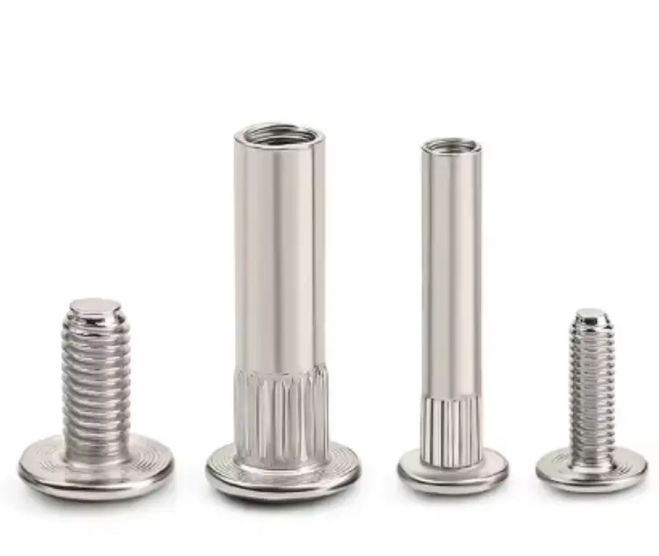 Tuerca de tornillo para muebles, combinación de muebles de manicura de madera contrachapada  | 5*27*M4