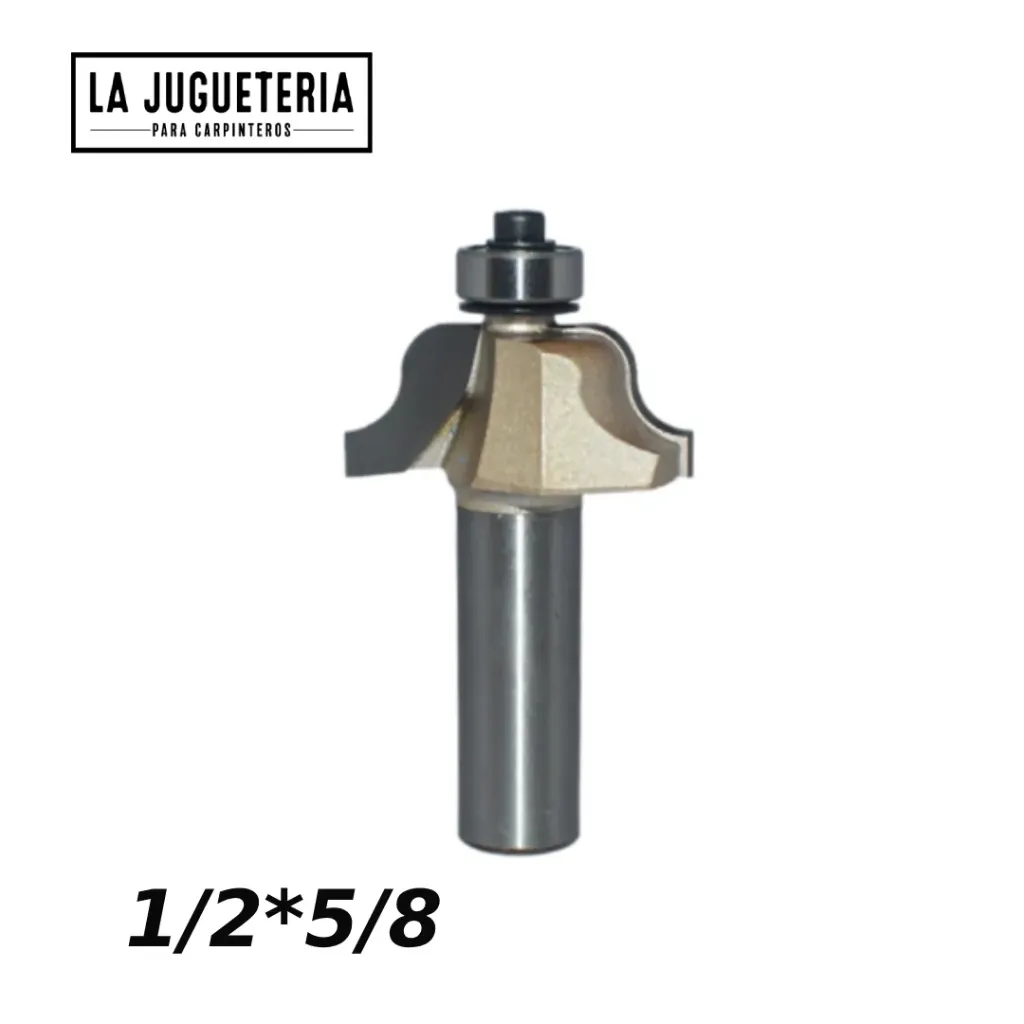 [A2160] Fresa Router Ogee Romano con Rodamiento - Vástago 1/2"*3/4 para Molduras Decorativas Ref: G127