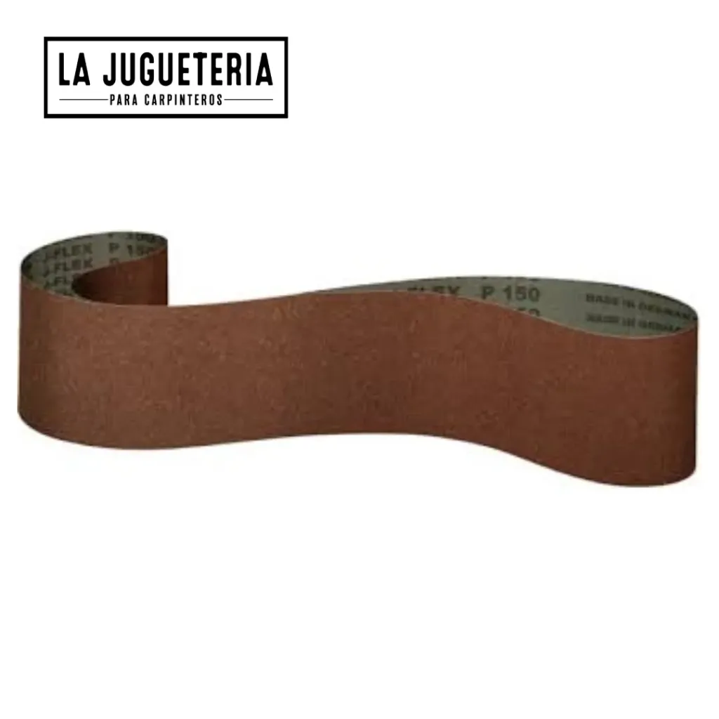 Lija de Banda 6" x 110" Óxido de Aluminio Premium Grano 100