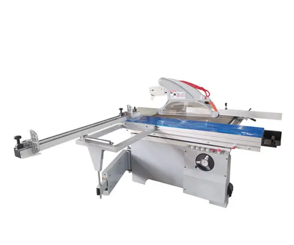 [A2198] Escuadradora MJ45 de 5.5KW 220V Monofásica – Disco 20" con 3.2 Metros de Mesa Deslizante