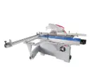 Escuadradora MJ45 de 5.5KW 220V Monofásica – Disco 20" con 3.2 Metros de Mesa Deslizante