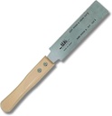 SUIZAN Sierra de tracción japonesa Sierra de mano Ryoba de doble filo de 6 pulgadas (150 mm) para carpintería