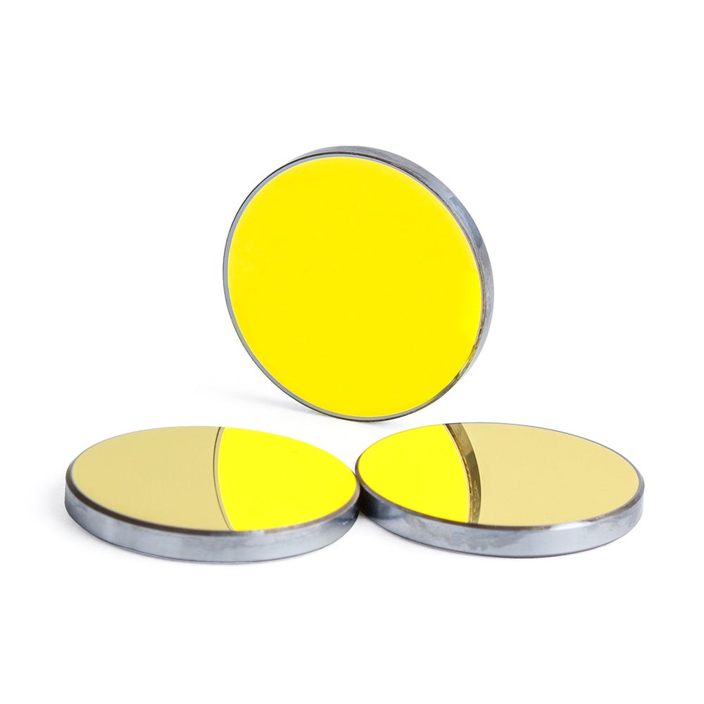 [A2357] Espejo Reflector para Láser CO2 — Silicio con Recubrimiento de Oro 20 mm