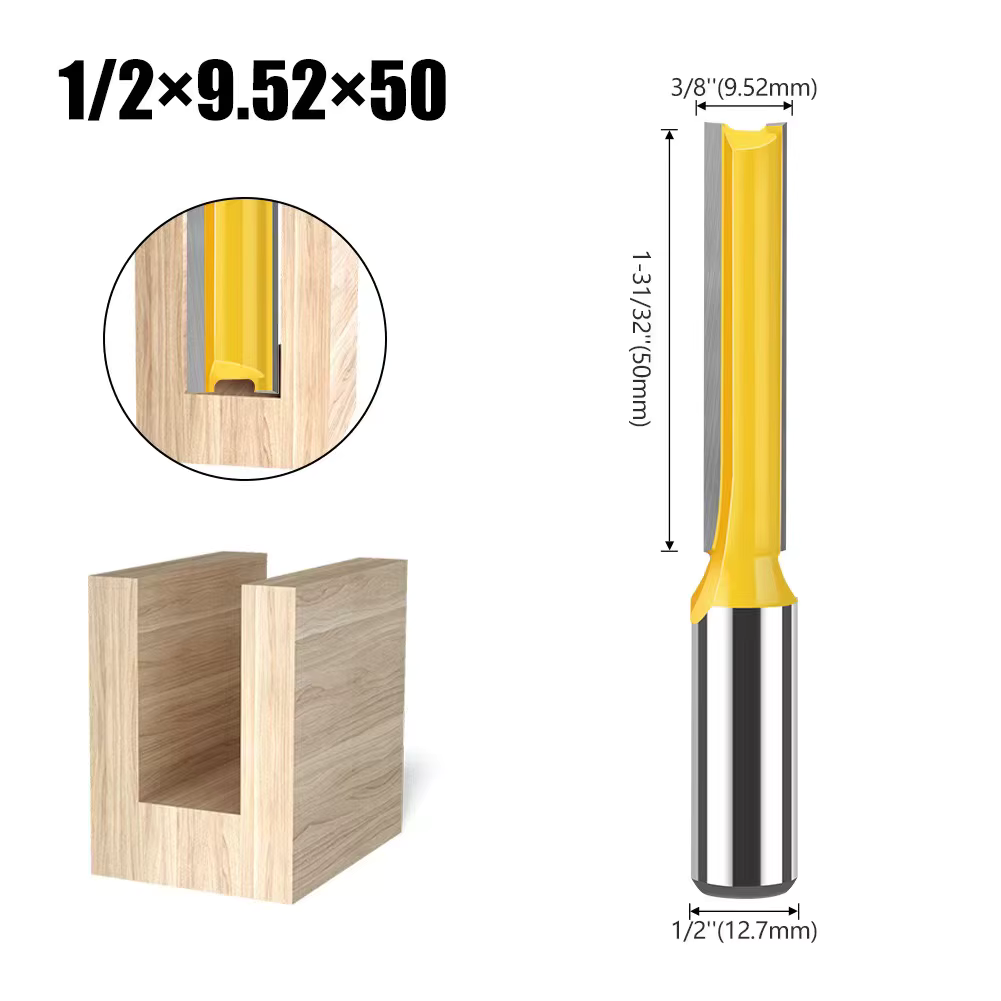 [A2453] Ref: G151 · Fresa corte · recto · Ø 3/8″ · corte 1-31/32″ · vástago 1/2″