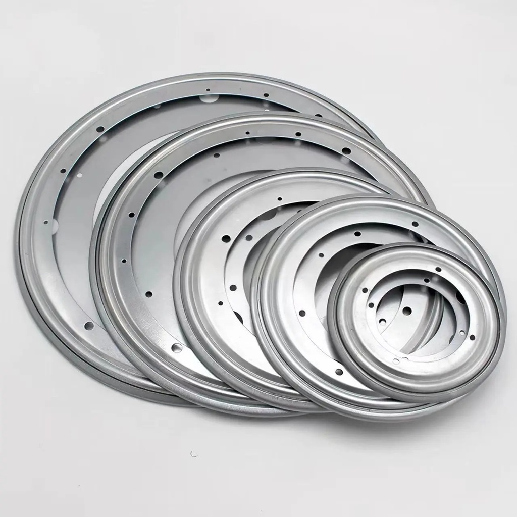 Base giratoria metálica Lazy Susan 12" redonda para muebles - giro 360°