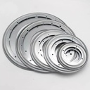 Base giratoria metálica Lazy Susan 12" redonda para muebles - giro 360°