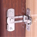 Pasador de seguridad a 90° de acero inoxidable 2-1/2" para puerta corrediza