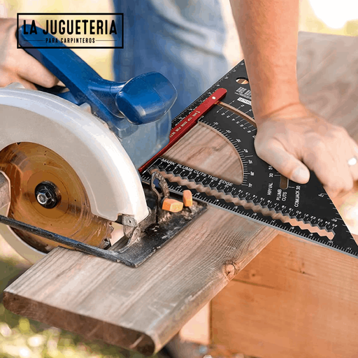 [A278] Escuadra de aluminio 7" combinación ajustable