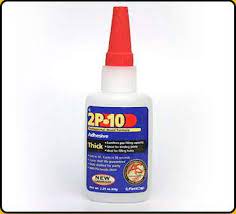 [A302] Fastcap 2P-10 Solo Thick Bote cianoacrilato de repuesto adhesivo 2.25 OZ