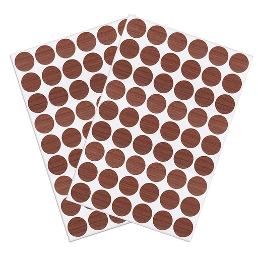 [A307] Fastcap Hoja con 53 tapones adhesivos para cubrir tornillos 9/16” Maple