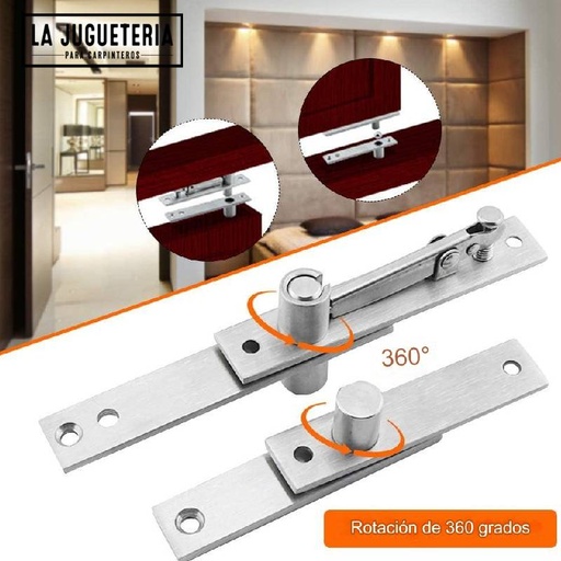 Set Bisagra de puerta pivotante de acero inoxidable 150kg