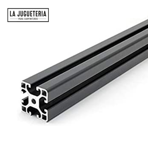Perfil de aluminio 4040 - 100 cm. Tipo T.