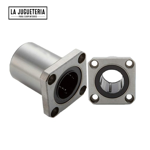 [A646] Rodamiento lineal LMK20UU con brida cuadrada Sbr20.
