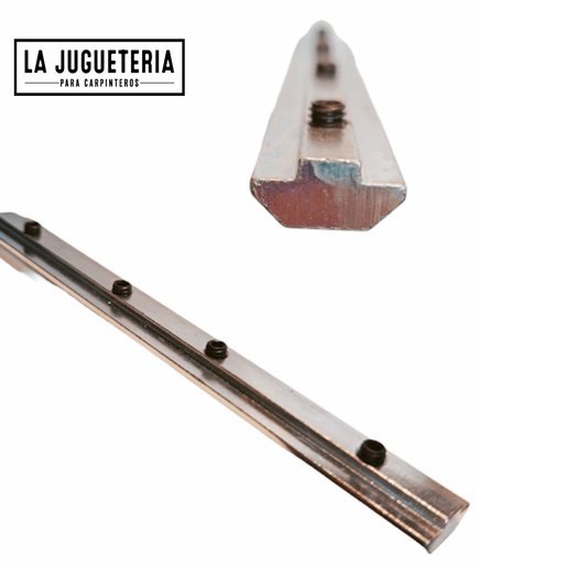 [A642] Riel para Uniones de Perfiles de Aluminio 2020 - Alta Calidad y Resistencia