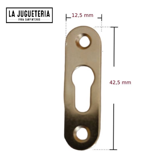 [A200] Colgador insertable de acero inoxidable para cuadros, fotos, espejos, entre otros de 1,2 x 4,5cm. 