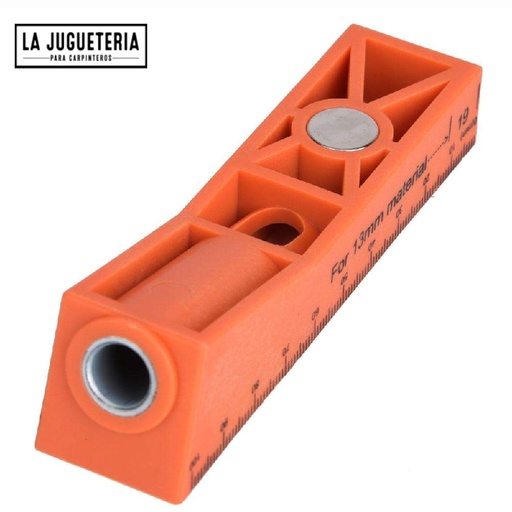 [A596] Plantilla para  agujeros oblicuos tipo "pocket". Mini jig