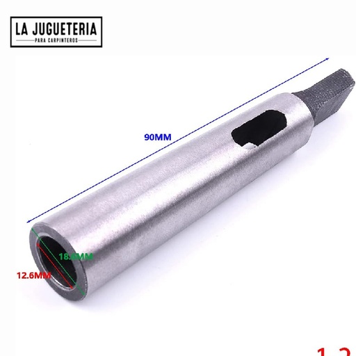 Adaptador de mordaza para torno de MT1 a MT2