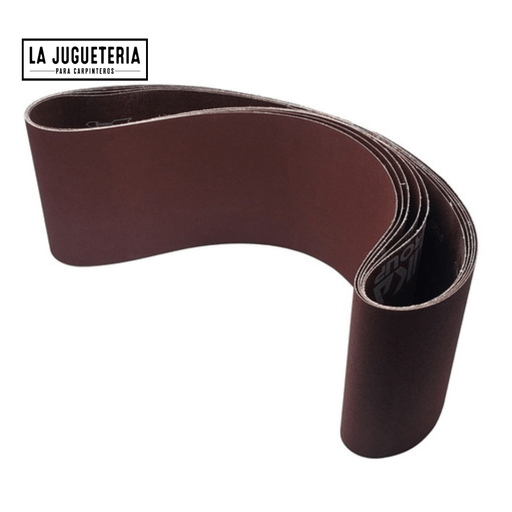 Lija de banda de 4 x 36 pulgadas (101.6 x 914.4 mm) Grano 120
