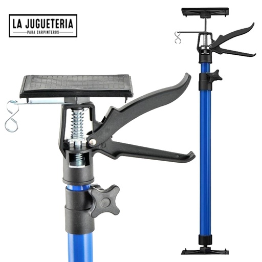 [A619] Puntal ajustable para aguantar paneles y muebles 115cm a 290cm (1 unidad)