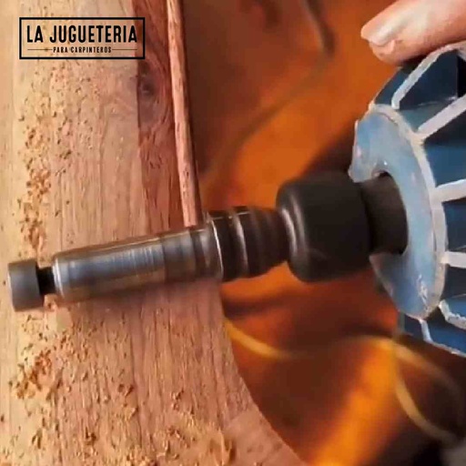 [A333] Fresa corte de hilo para biseles o ribettes de muebles clásicos con 5 insertos diferentes formas vástago 1/4 Ref:P49