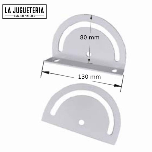 [A051] Articulación en ángulo para perfil de aluminio 4040 - Accesorio de unión resistente y duradero