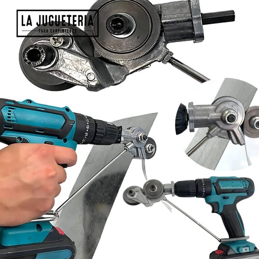 [A225] Cortadora de metales de ruedas para adaptar al taladro 