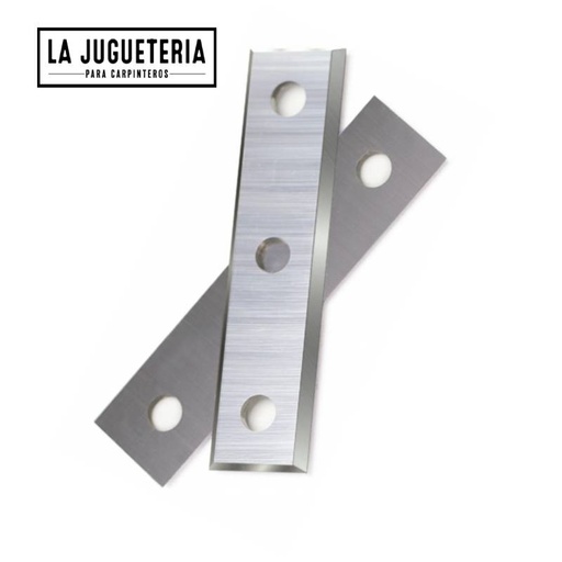 [A856] Inserto de carburo para fresas de router de trabajo en madera 50x12x1.7 mm 35º TCT. UNA UNIDAD.