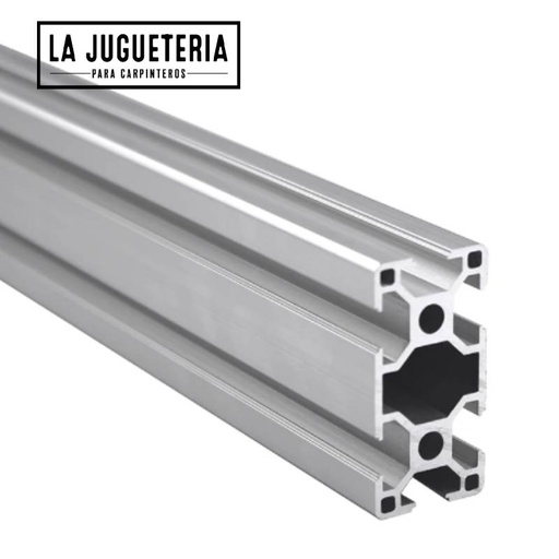 Perfil de aluminio 3060- 100cm. Tipo T. 