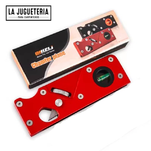 [A964] Cepillo en aluminio de Esquinas para Carpintería a 45 Grados