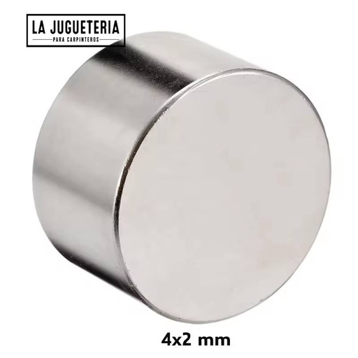 [A1047] Imán Neodimio 4x2 mm
