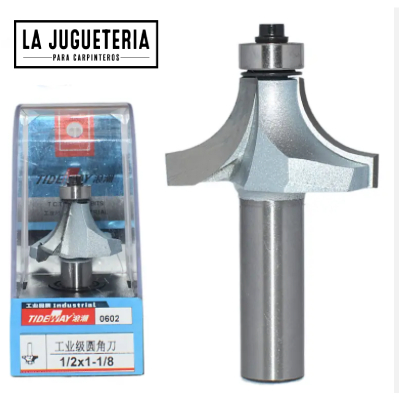 [A1031] Fresa para cantear 1-1/2 Pulgadas (R19.1mm) en vástago de 1/2 (12,7mm) Ref.G66