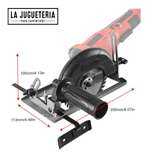 Soporte Ajustable para Mini Sierra Circular 125mm - Precisión y Estabilidad en Cada Corte 